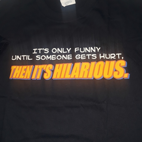 Navy blue short sleeve tshirt sz Large - Picture 2 of 5